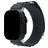 Mobilize Alpine Nailon Apple Watch Ranneke Solki - 42/41/40/38 mm - Dark Grey