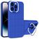 Mobigear Cube iPhone 14 Pro Max Funda Plástico rígido Carcasa con soporte - Azul