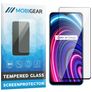 Mobigear Premium Realme C25Y Tempered Glass Screen Protector - Case Friendly - Black