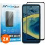 Mobigear Premium Nokia XR20 Härdat glas Skärmskydd - Skalvänligt - Svart (2-pack)