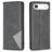 Mobigear Rhombus Slim iPhone Air Lompakkokotelo - Musta