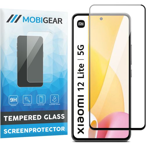 Mobigear Premium Xiaomi 12 Lite Vidro temperado Película de ecrã - Compatível com capas