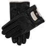 Uunique Guantes táctiles Cuero - L/XL - Negro
