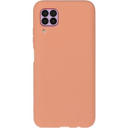 Mobigear Colors Huawei P40 Lite Flexible TPU Back cover - Orange