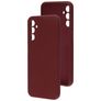 Mobiparts Samsung Galaxy A14 Silicone Back cover - Plum Red