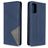 Mobigear Rhombus Slim Samsung Galaxy A41 Funda tipo libro - Azul