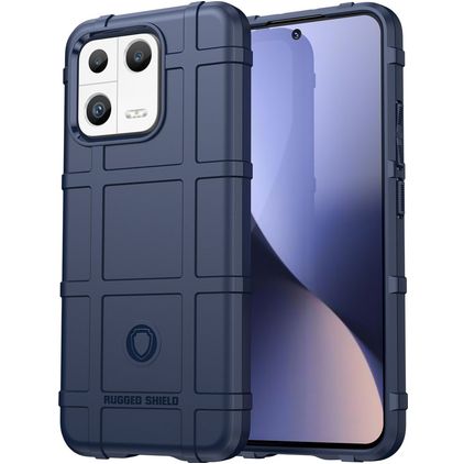 Mobigear Rugged Shield Xiaomi 13 Flexibel TPU Skal Stötsäkert - Blå