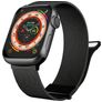 Mobigear Luxury Loop Milanesisk loop Apple Watch Armband Magnetlås - 49/46/45/44 mm - Svart