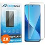 Mobigear Premium Xiaomi 12X Tempered Glass Screen Protector - Case Friendly - Black (2-Pack)