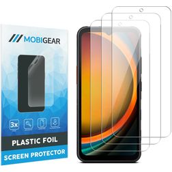 Mobigear Samsung Galaxy Xcover 7 Protector de pantalla Film - Compatible con fundas (pack de 3)