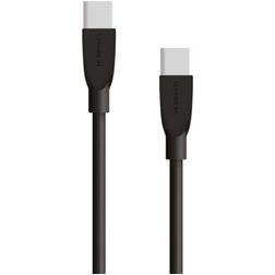 Kabel Mobiparts USB-C na USB-C 0,5 m - Černá