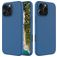 Mobigear Rubber Touch iPhone 16 Pro Max Silicona Carcasa - Azul