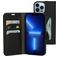 Mobiparts Classic Wallet iPhone 13 Pro Max Knížkové pouzdro Peněženka - Černá