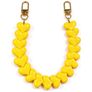 Mobigear Heart Cordino per cellulare universale regolabile Plastica rigida - Sunshine Yellow