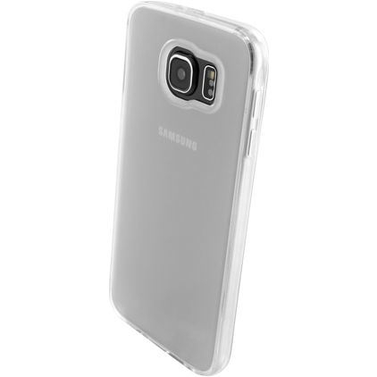 Mobiparts Classic Gennemsigtig Samsung Galaxy S6 Fleksibel TPU Bagsidecover - Gennemsigtig