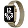 Mobigear Slim Loop Milanorem Apple Watch Urrem Magnetlås - 49/46/45/44 mm - Bronzeguld