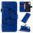 Mobigear Butterfly Samsung Galaxy A41 Cover a libro portafoglio - Blu