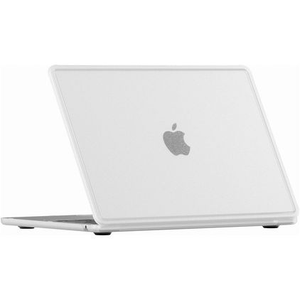 Mobigear Shockproof Slim MacBook Air 13 polegadas (2022-2026) Capa rígida para MacBook - Transparente - Modelo A2681 / A3113 / A3240 / A3449