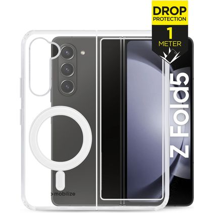 Mobilize Naked Protection Trasparente Samsung Galaxy Z Fold 5 MagSafe Hardcase Back cover Antiurto - Trasparente