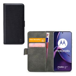 Mobilize Classic Gelly Wallet Motorola Moto G84 Funda tipo libro Cartera - Negro