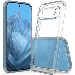 Mobigear Crystal Gennemsigtig Google Pixel 9 Pro XL Hårdt Bagsidecover - Gennemsigtig