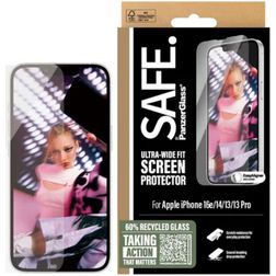 SAFE by PanzerGlass Ultra-Wide-Fit iPhone 17e Tempered Glass Screen Protector - Case Friendly