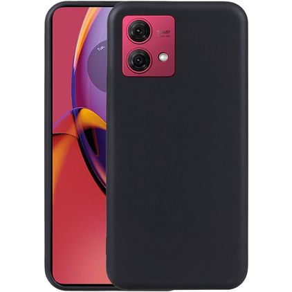 Mobigear Colors Motorola Moto G84 Flexibilní TPU Zadní kryt - Černá