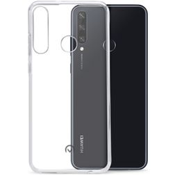 Mobilize Gelly Transparente Huawei Y6p TPU flexível Capa traseira - Transparente