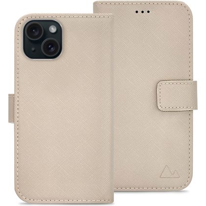 My Style Flex Wallet iPhone 13 Funda tipo libro Cartera - Warm Taupe