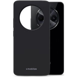Mobilize Rubber Gelly Xiaomi Redmi 14C Fleksibel TPU Bagsidecover - Sort
