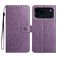 Mobigear Mandala iPhone 18 Pro Wallet case - Purple