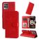 Mobigear Sunflower Realme Narzo 50 4G Funda tipo libro Cartera - Rojo