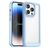 Mobigear Crystal iPhone 15 Pro Max Plástico rígido Capa traseira - Transparente / Azul