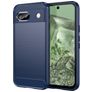 Mobigear Brushed Slim Google Pixel 8a Flexibel TPU Skal - Blå