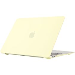 Mobigear Cream Matte MacBook Pro 15 polegadas (2008-2012) Capa rígida para MacBook - Amarelo - Modelo A1260 / A1286