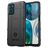 Mobigear Rugged Shield Motorola Moto G42 Flexible TPU Back cover Shockproof - Black