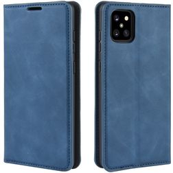 Mobigear Retro Slim Samsung Galaxy Note 10 Lite Pungetui med Seddelrum - Mørkeblå