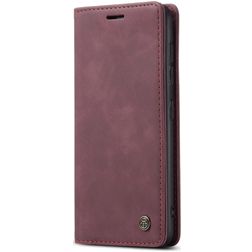 CaseMe 013 Samsung Galaxy A41 Pungetui med Seddelrum - Rød