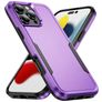 Mobigear Heavy Armor iPhone 16 Pro Max Hårdt Bagsidecover Stødsikkert - Lilla