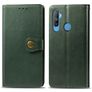 Mobigear Snap Button Realme C3 Cover a libro portafoglio - Verde