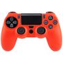 Mobigear Classic Slim Playstation 4 controller Fodral Flexibel Silikon - Röd