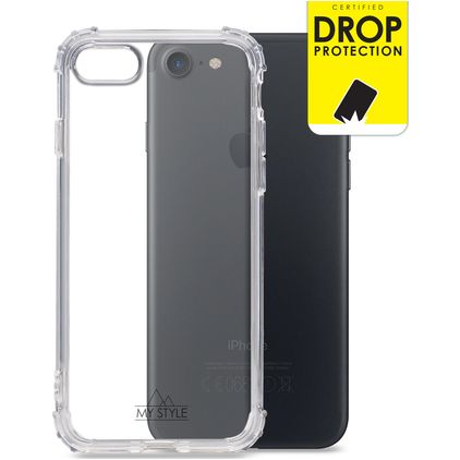 My Style Protective Flex Gennemsigtig iPhone SE (2022) Fleksibel TPU Bagsidecover Stødsikkert - Gennemsigtig