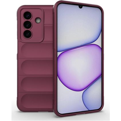 Mobigear Bumpy Samsung Galaxy A27 Elastyczne TPU Etui plecki - Wine Red