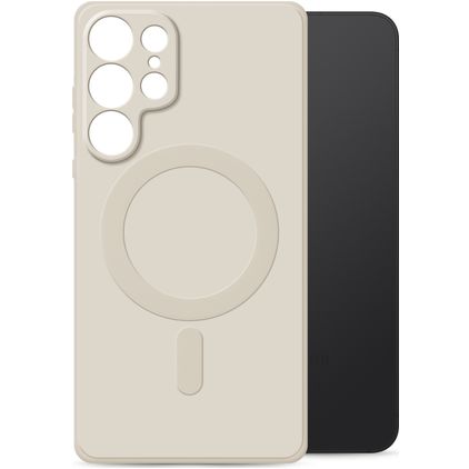 My Style Protective Flex Samsung Galaxy S25 Ultra MagSafe Flexible TPU Back cover - Antique White