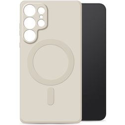 My Style Protective Flex Samsung Galaxy S26 Ultra MagSafe Flexibel TPU Skal - Antique White