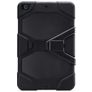 Xccess Survivor Essential iPad 7 (2019) Pouzdro Plast / Silikon Zadní kryt + Stojánek - Černá