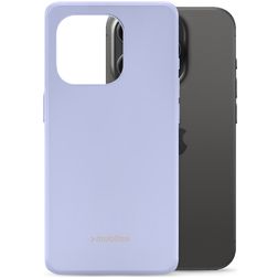 Mobilize Rubber Gelly iPhone 15 Pro Flexible TPU Back cover - Pastel Purple