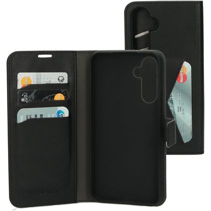 Mobiparts Classic Wallet Samsung Galaxy A54 Lompakkokotelo + Setelitasku - Musta