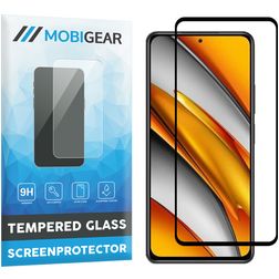 Mobigear Premium POCO F3 Vetro Protezione schermo - Compatibile con le cover - Nero