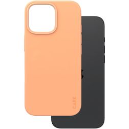 CARE by PanzerGlass Fashionable iPhone 16 Pro Max Silicona MagSafe Carcasa - Peachy